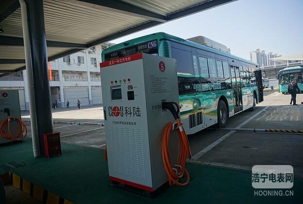 江西省常委、常務(wù)副省長莫建成參觀由科陸電子參與建設(shè)的國內(nèi)首個民間資本投資新能源汽車充電站